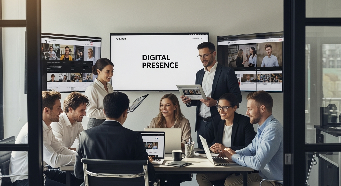 digital presence teamwork