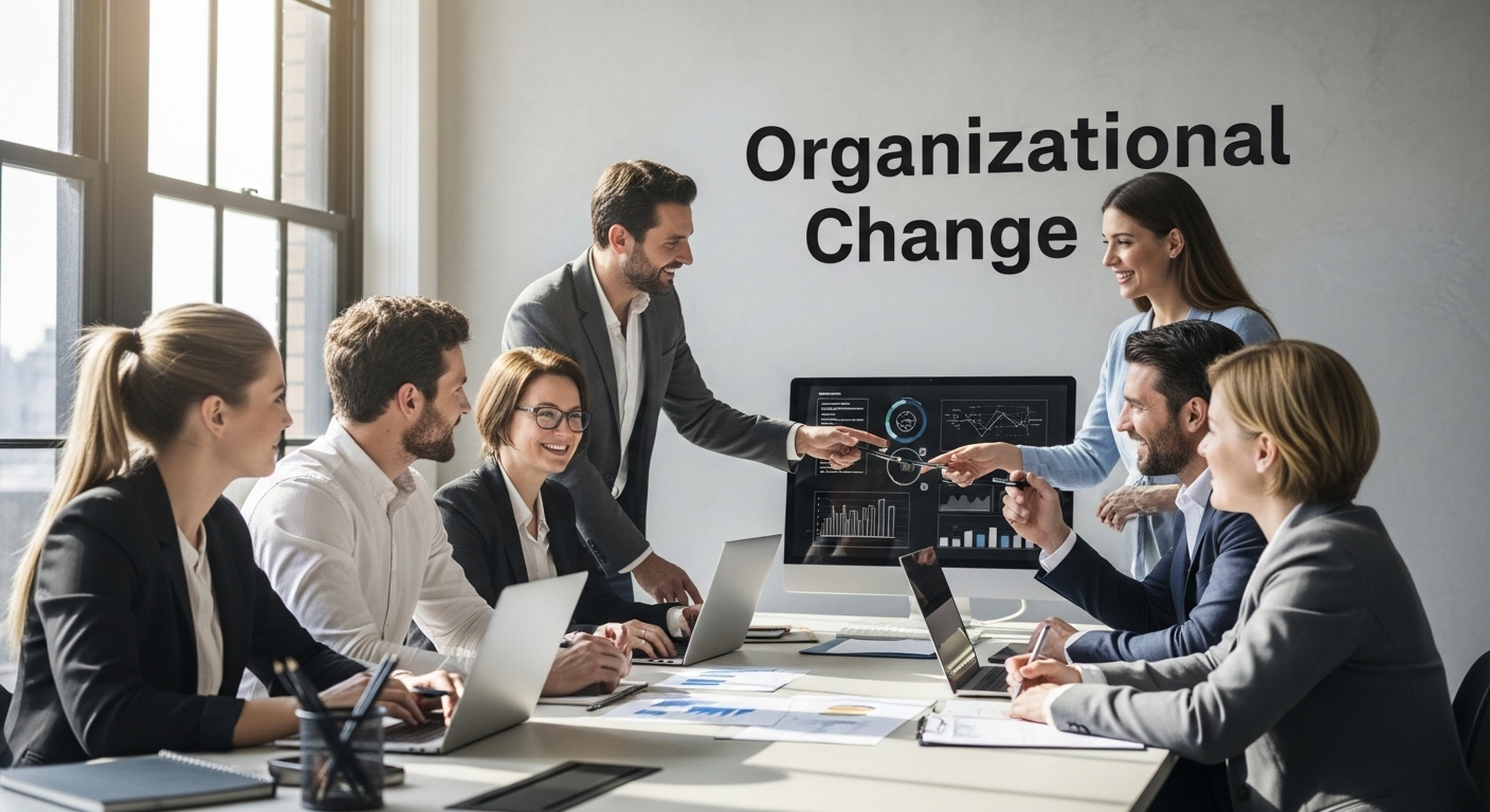 organizational change office teamwork