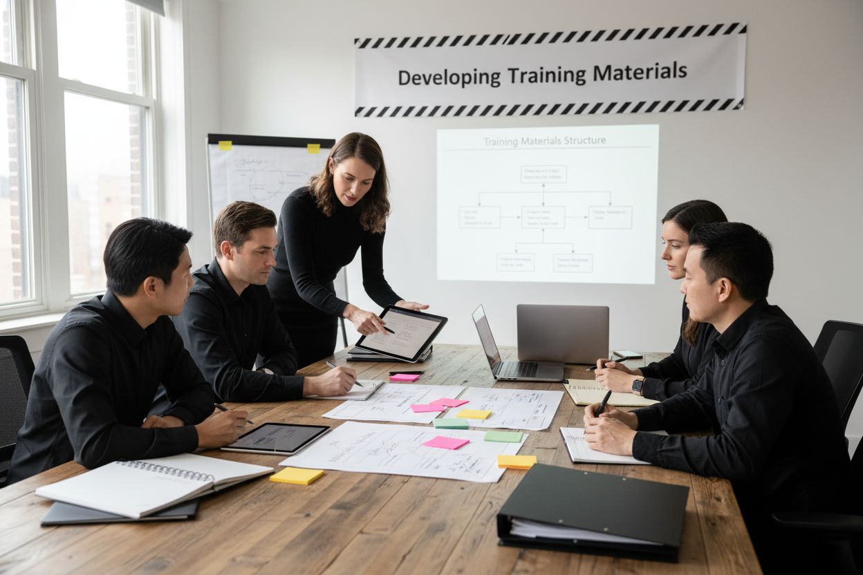 developing training materials